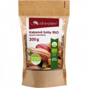Kakaové boby BIO drcené...